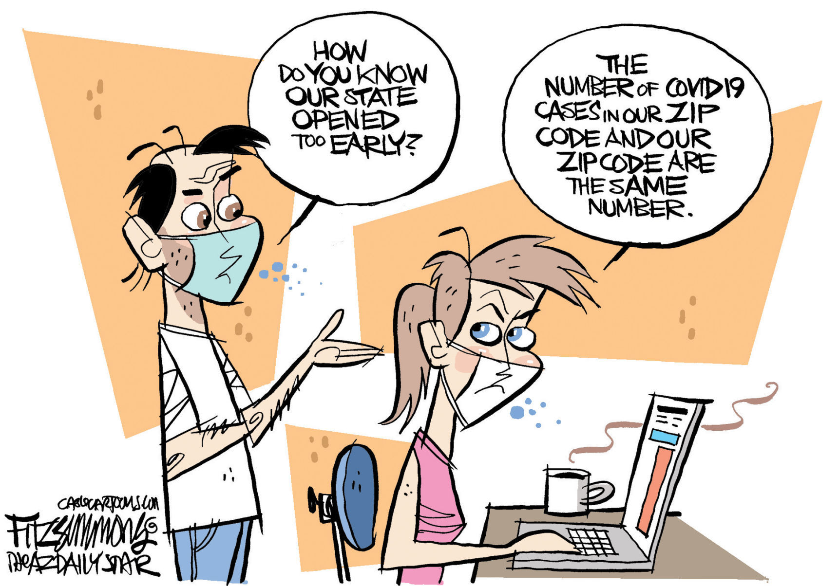 Daily Fitz Cartoon: Spike